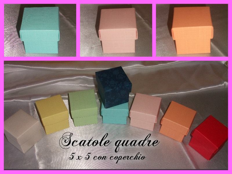 Quadra 5x5 con coperchio - Arancione -