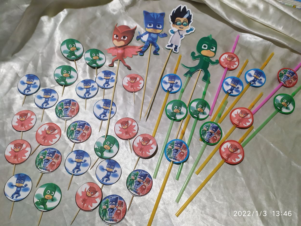 Kit Decorativo Pj Mask Kit Decorativo Pj Mask