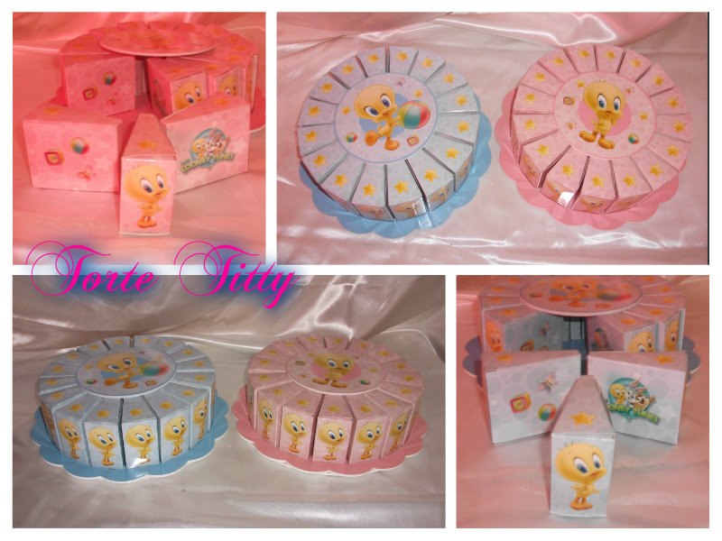 Torta Titti Baby in Rosa