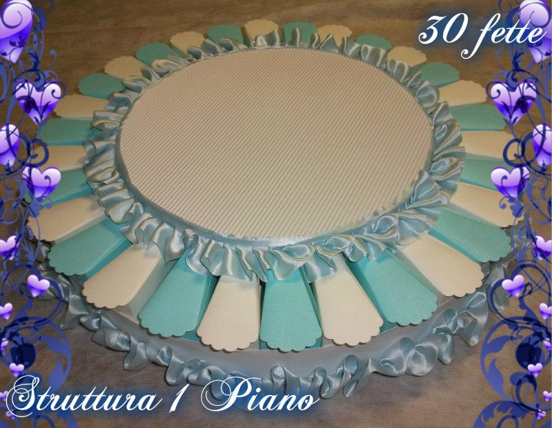 Struttura in Azzurro e Bianco - 1 livello -