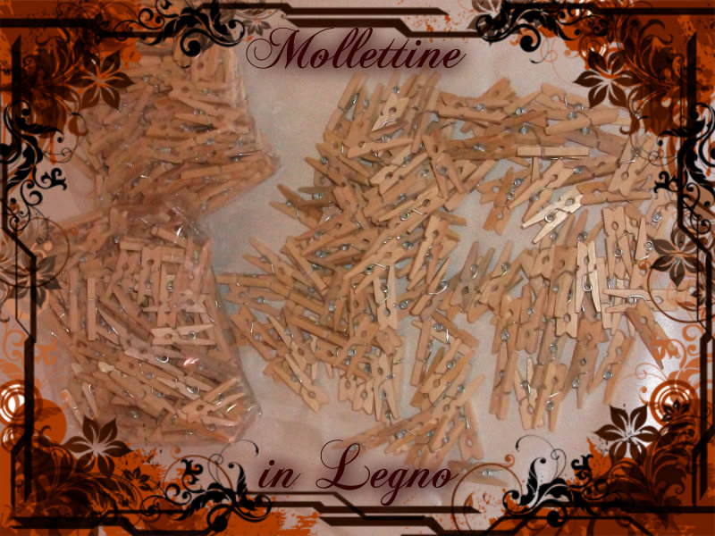 Mollettine in legno - A.51.12.31