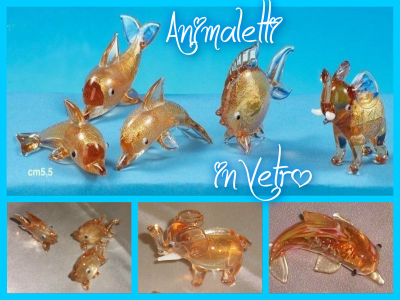 Delfini in Vetro - E171100