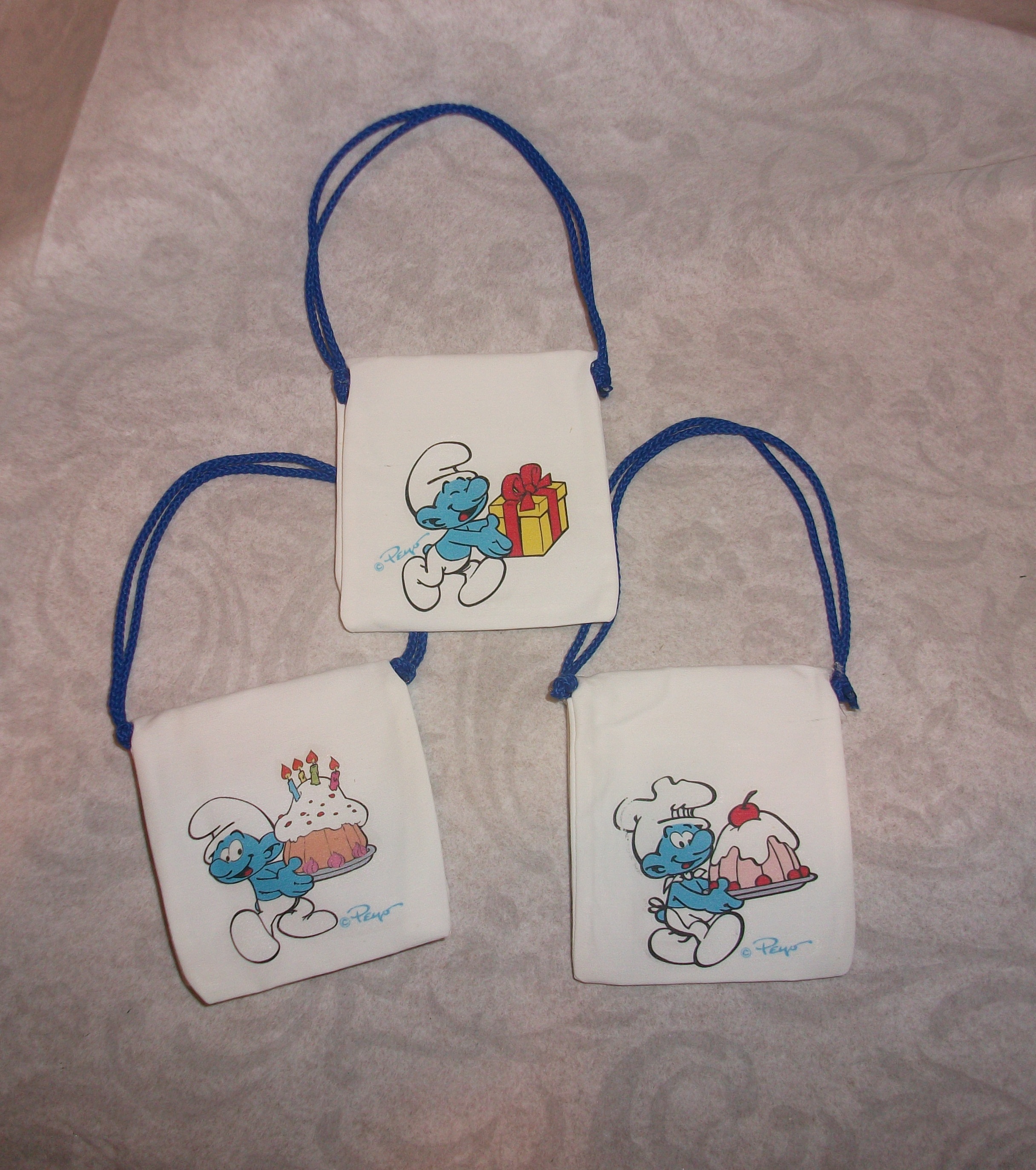 Borsetta Portaconfetti Puffi - PB7544 -