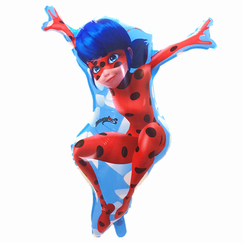 Palloncino in foglio di alluminio - Mylar - Lady Bug 0001