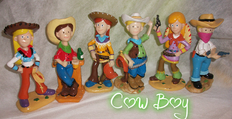 Cow Boy - 13 cm - PB5816