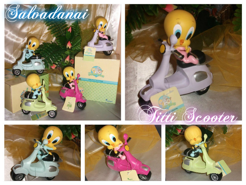 Salvadanaio Titti scooter - boy -