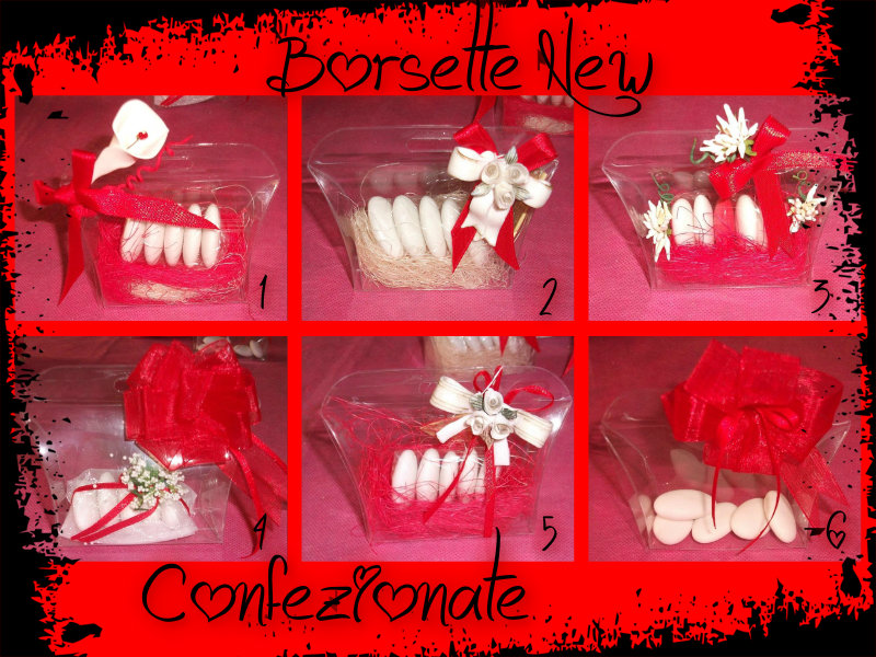 Borsette New in rosso