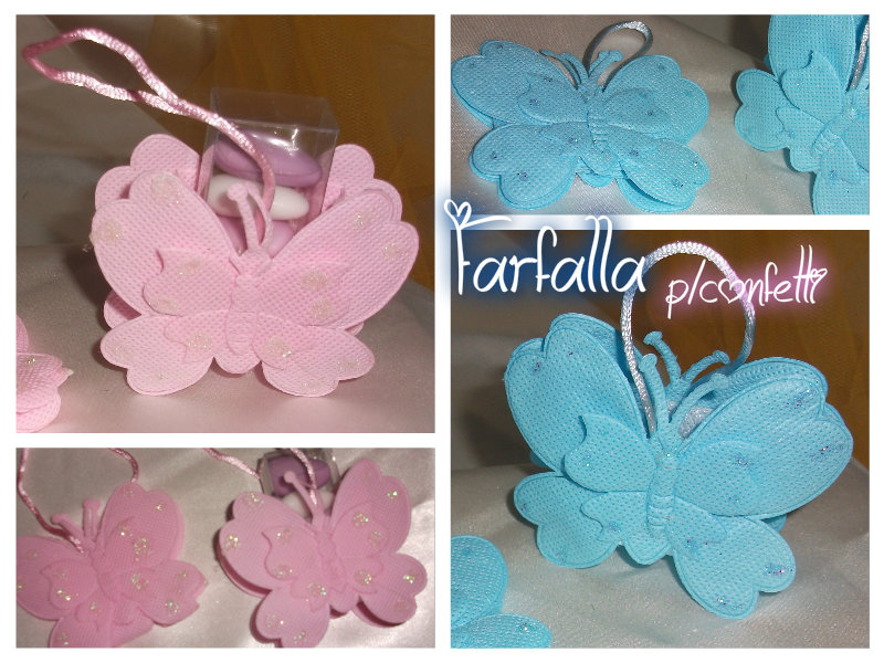 Farfalla in rosa