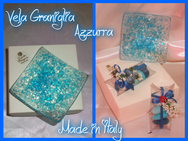 Vela - Granigliata Azzurro -