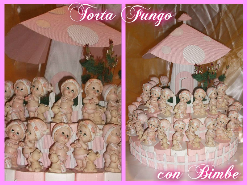 Torta Fungo con Bimbe