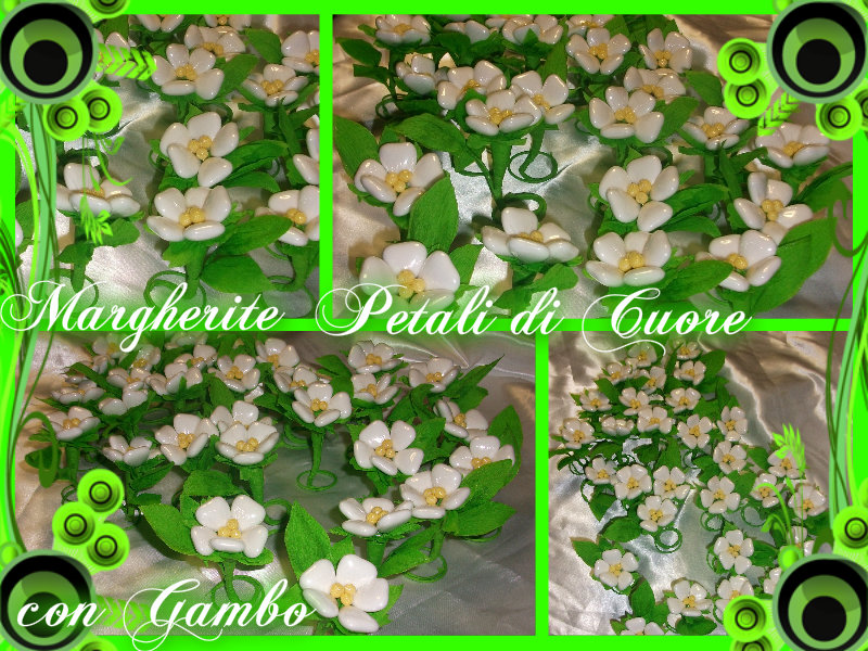 Margherita Petali di Cuore con Gambo