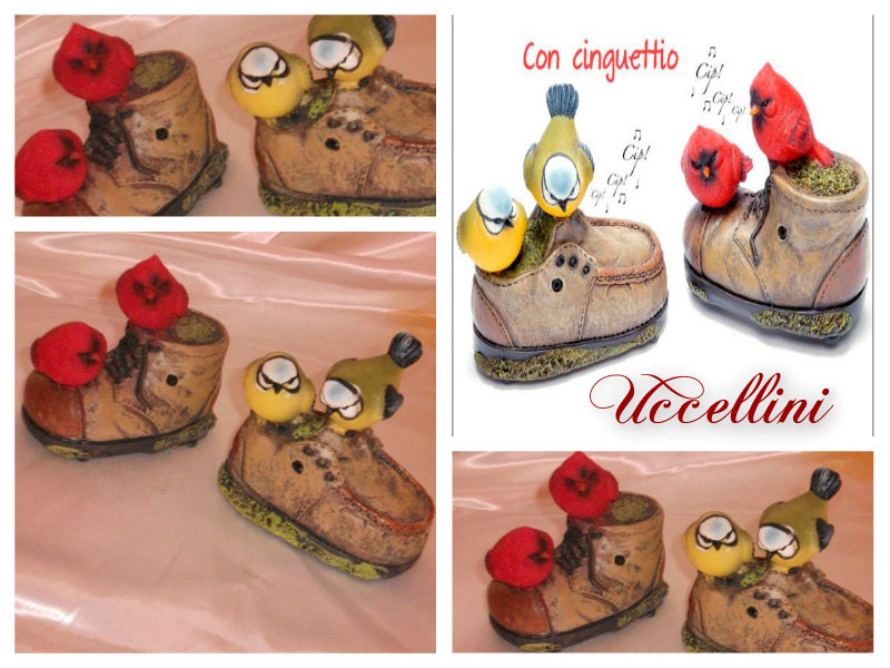 Scarpe con Uccellini Sonori