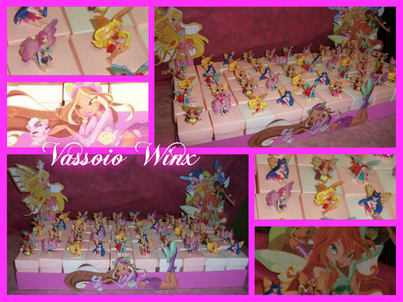Vassoio Winx con soggetti assortiti