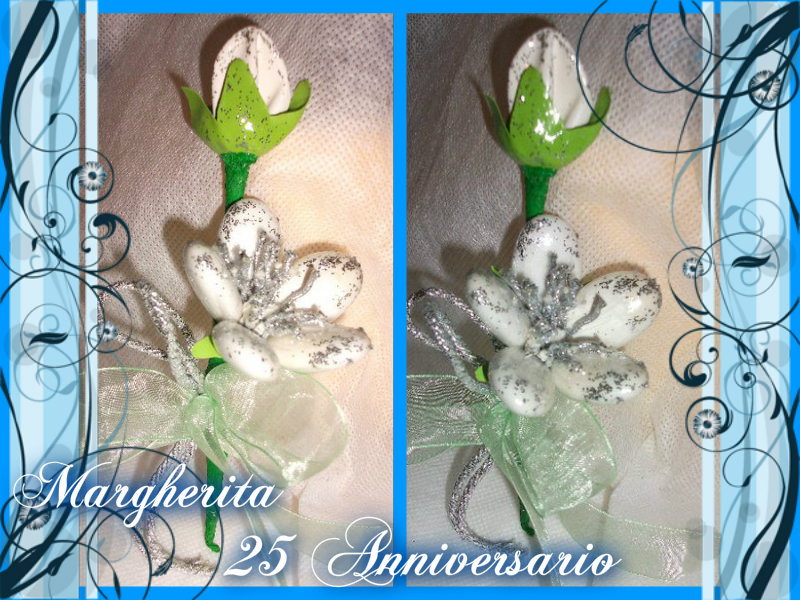 25° Anniversario - Margherita e Bocciolo -