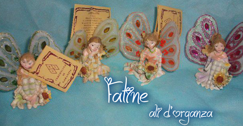Fatine Ali d'organza cm 5.5 Fatine Ali d'organza cm 5.5