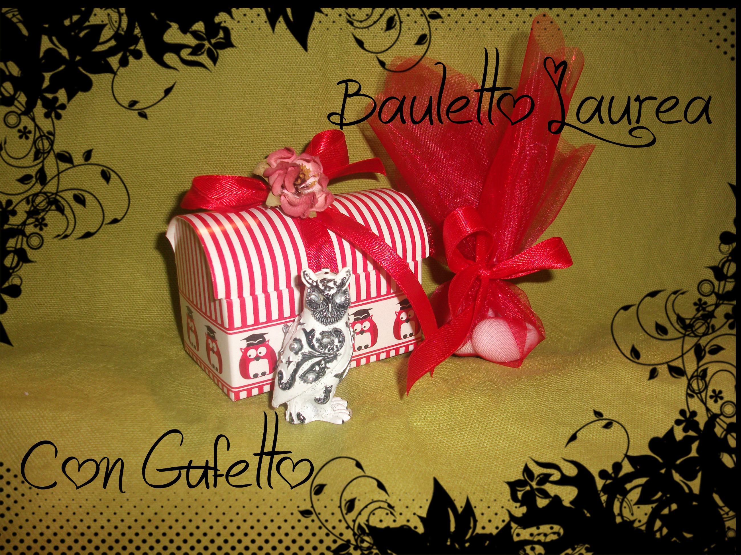Bauletto Laurea con Gufo